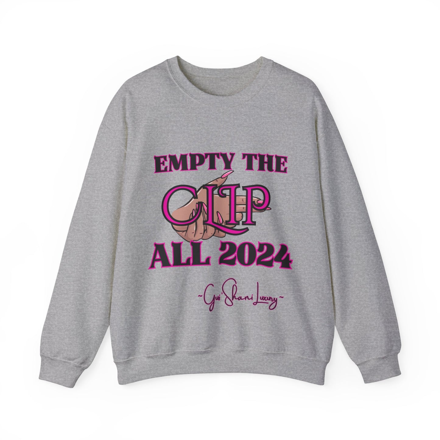"Empty the Clip" Crewneck Sweatshirt