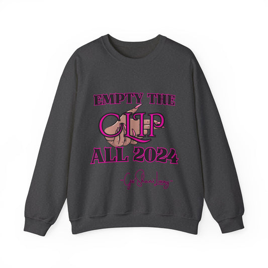 "Empty the Clip" Crewneck Sweatshirt